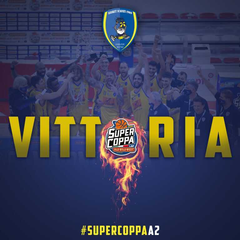 Basket – Scafati che sogno: la Givova vince SuperCoppa!