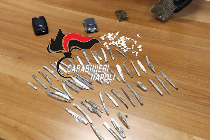 Ercolano: Blitz anti-droga. Carabinieri arrestano 2 persone