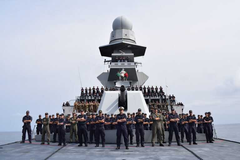 Marina Militare – Concluse le operazioni di antipirateria della nave Martinengo al largo del golfo di Guinea