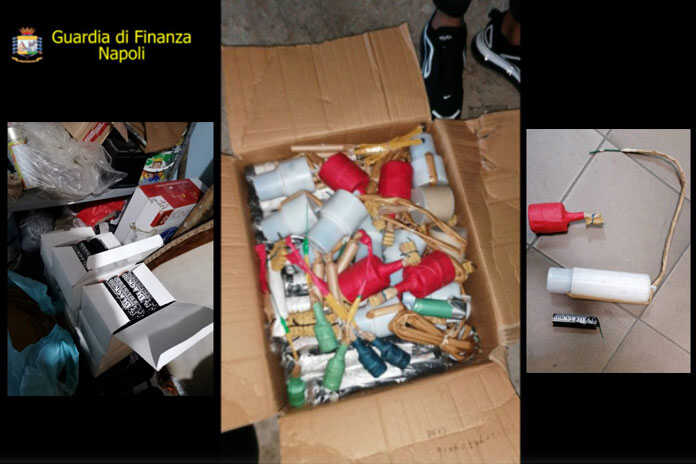 “Natale sicuro”, Guardia di Finanza ferma commercio illegale di botti pericolosi destinati in tutta Italia
