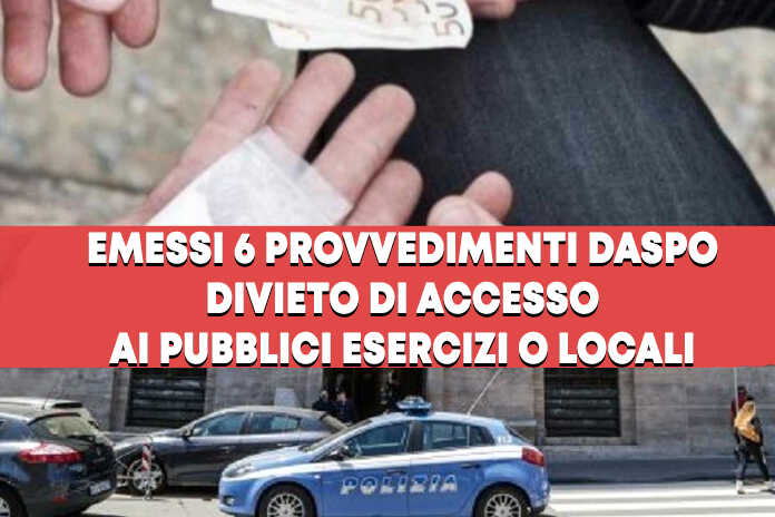 Napoli. Il Questore emette 6 provvedimenti DASPO