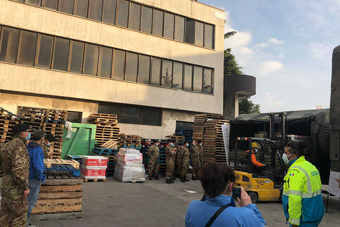 Iniziata la distribuzione dei generi alimentari dell’associazione ContrariaMente Baronissi