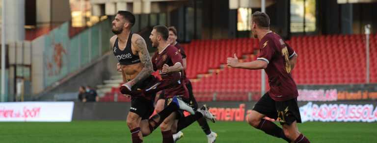 Salernitana, Castori: “viviamo alla giornata perché il campionato è lungo!”
