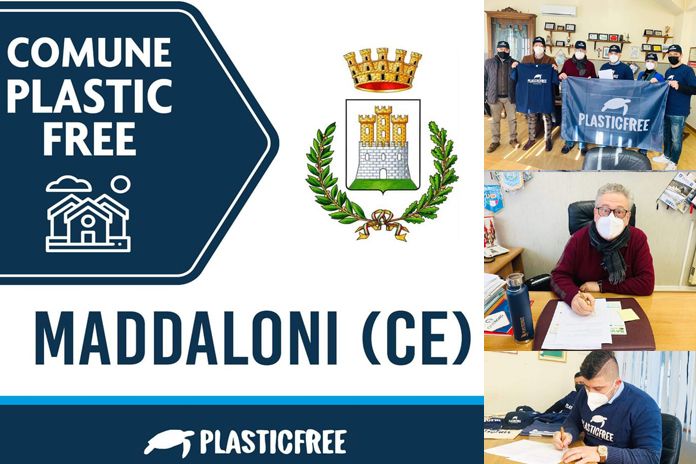 Caserta / Maddaloni. Primo comune PLASTIC- FREE d’Italia