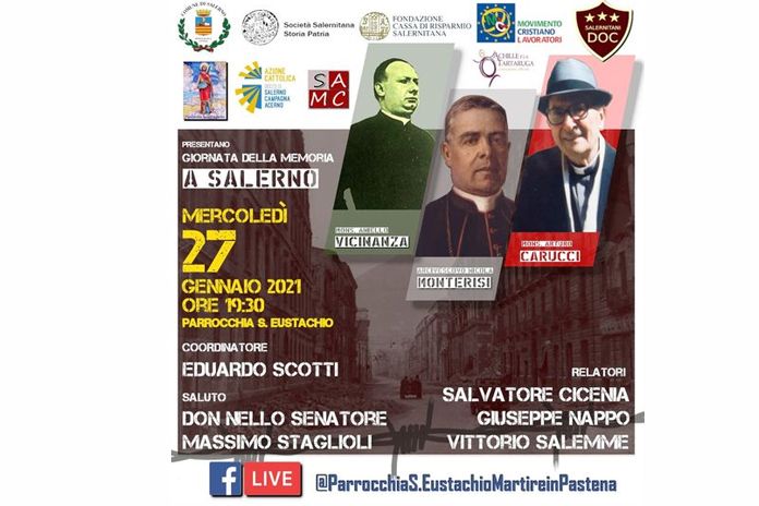 Tre eroi silenziosi nella “Giornata della Memoria” a Salerno