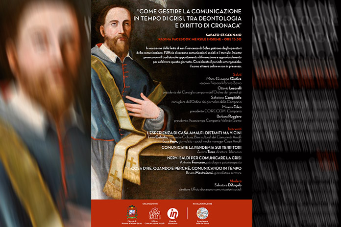 Incontro online per San Francesco di Sales  «La comunicazione in tempo di crisi»