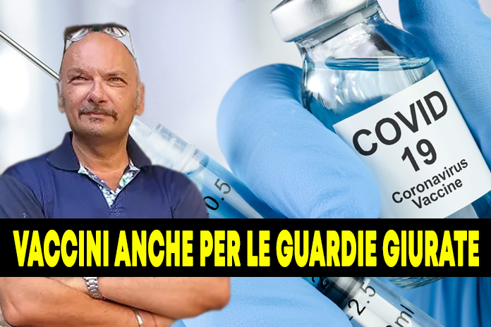 Napoli. Vaccini Guardie giurate Alviti