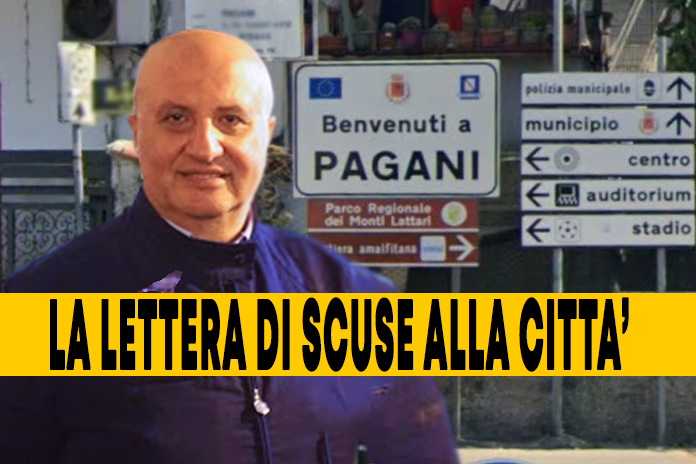 Pagani. Le scuse di Francesco Toscano alla città e all’amministrazione comunale