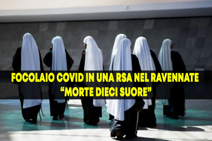 Focolaio Covid, morte 10 suore in casa di riposo a Cervia