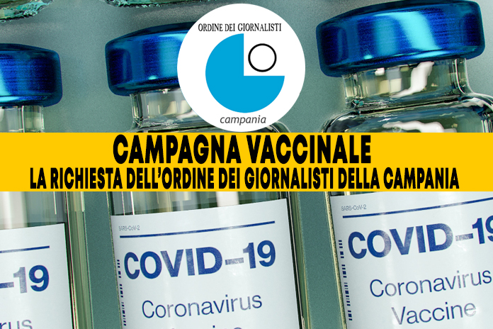 Priorità vaccini anche per giornalisti: lo chiede l’OdG della Campania