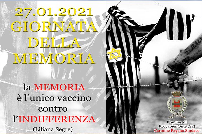 Giorno della Memoria: Roccapiemonte non dimentica le vittime innocenti dello Shoah