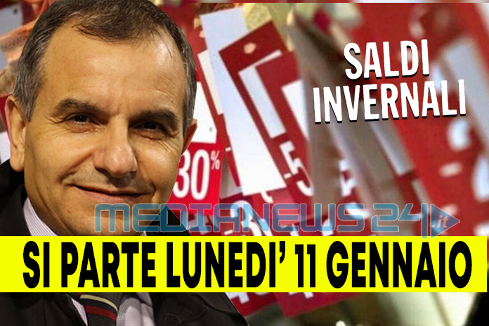 Saldi. In Campania si parte lunedì 11 gennaio così come proposto da Confesercenti