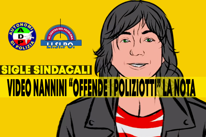 Video clip Gianna Nannini: La nota di ADP e LI.SI.PO “No ai Poliziotti raffigurati come maiali”