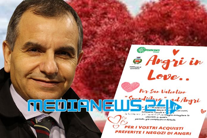 Angri in Love, l’iniziativa di Confesercenti e commercianti per la festa degli innamorati