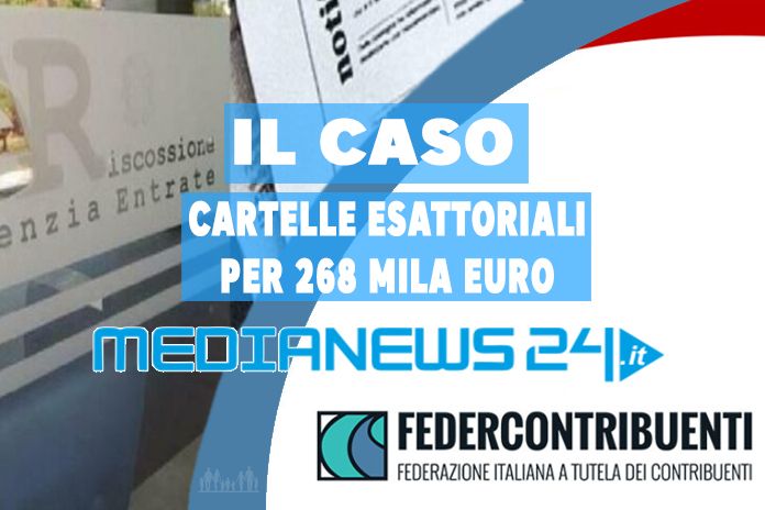 Due cartelle esattoriali da 128 e 140 mila. Il caso denunciato alla Corte dei diritti dell’uomo