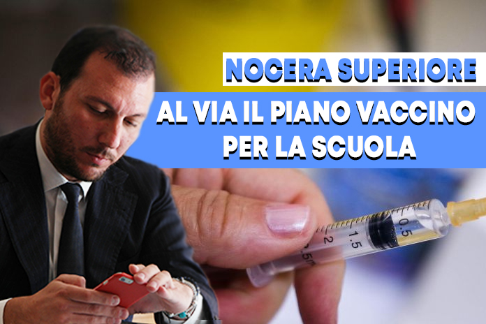 Nocera Superiore, presto vaccinazioni per personale docente e non docente degli istituti scolastici
