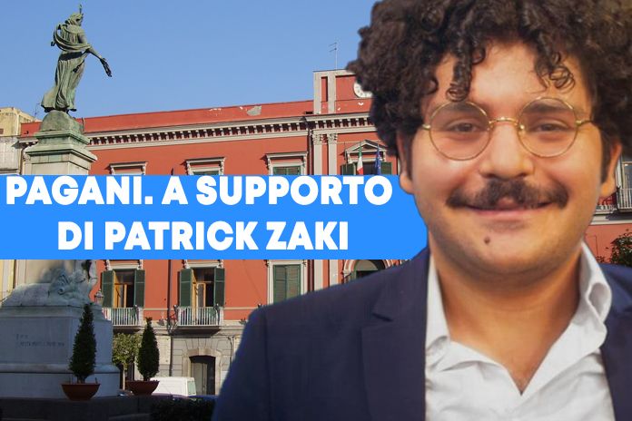Pagani. a supporto di Patrick Zaki