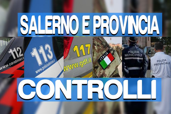 Salerno si illumina, ma aumentano i controlli per evitare assembramenti