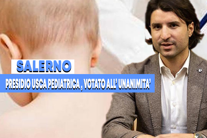 Dante Santoro: Consiglio Comunale favorevole ad un presidio “USCA pediatrica” in città