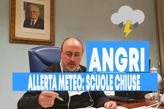 Angri. Ancora scuole chiuse, nuova allerta meteo per sabato 27 novembre