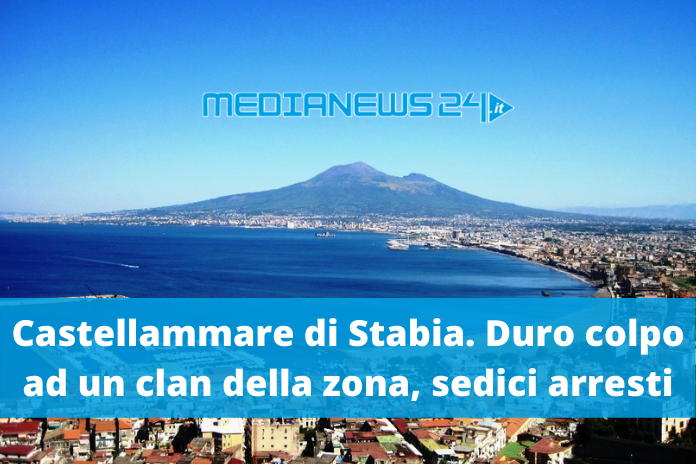 Castellammare di Stabia. Duro colpo ad un noto clan della zona, arrestate sedici persone