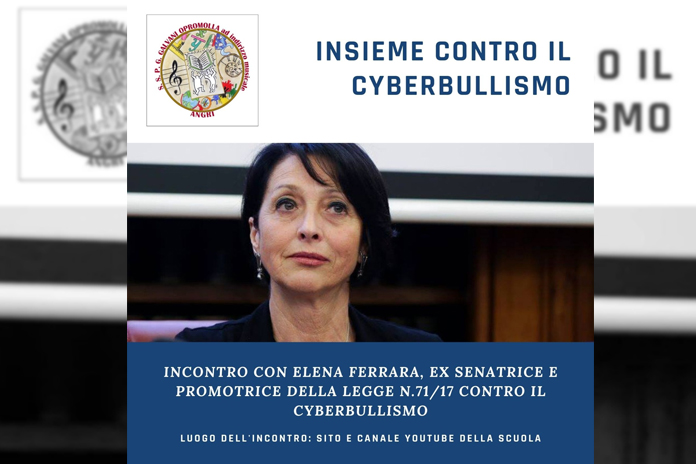 Angri. Cyberbullismo. Alla Galvani Opromolla la senatrice Elena Ferrara
