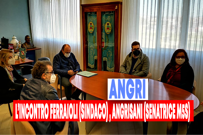 Angri. La Senatrice Angrisani ospite del sindaco Ferraioli; “Incontro proficuo e costruttivo per il territorio”
