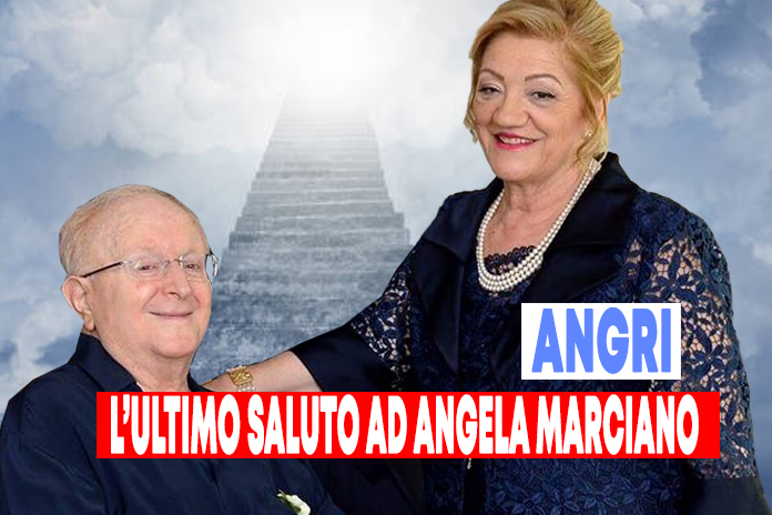 Angri. L'ultimo saluto ad Angela Marciano