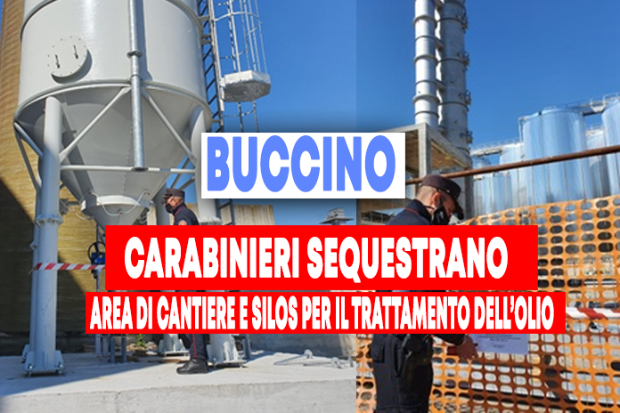 Controlli sul territorio. Sequestro di un’area industriale