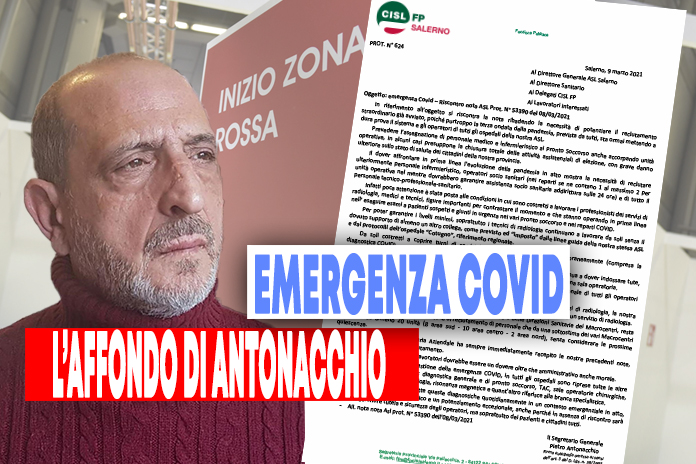 Emergenza Covid: Riscontro, la nota di Antonacchio all’ASL