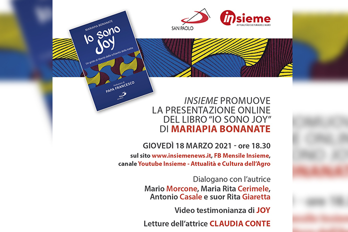 “Io sono Joy” il libro di Mariapia Bonanate