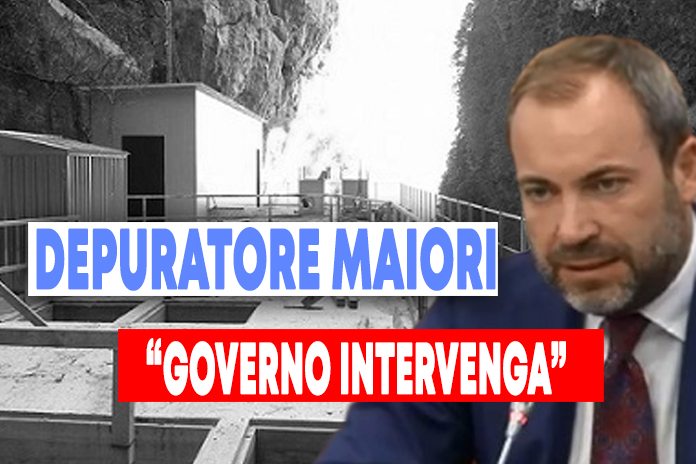 Depuratore Maiori, Conte:”Forte impatto ambientale, Governo intervenga”