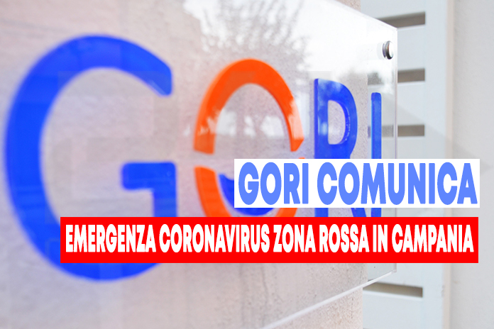 Zona Rossa in Campania, GORI comunica