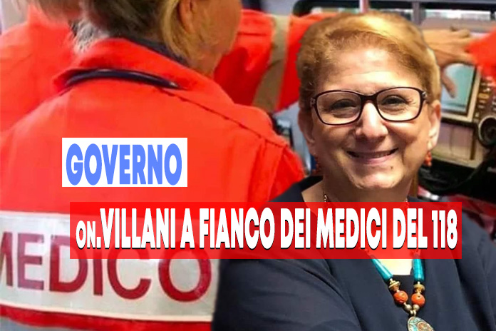 Taglio dello stipendio per i medici del 118 convenzionati ASL: On. Villani “E’ inaccettabile”
