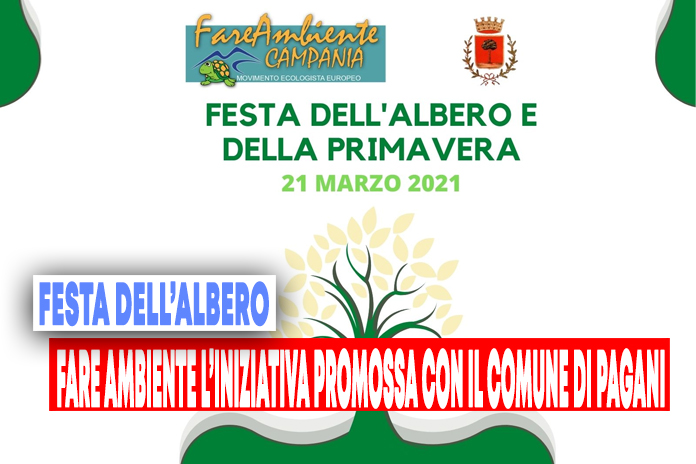 Pagani. Festa dell'albero