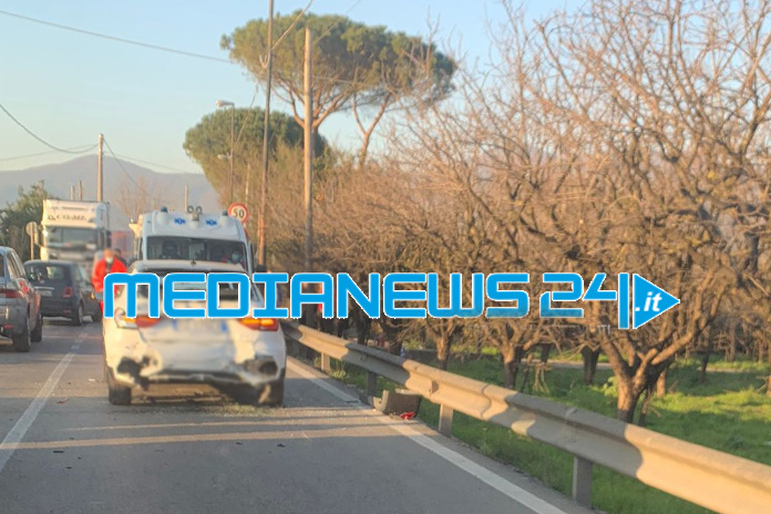 Pagani. Ennesimo incidente stradale in via Zeccagnuolo
