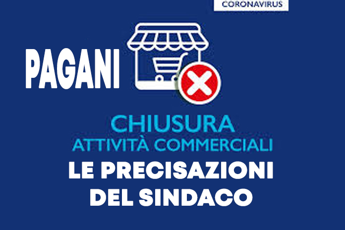 Precisazioni sulle chiusure degli esercizi commerciali