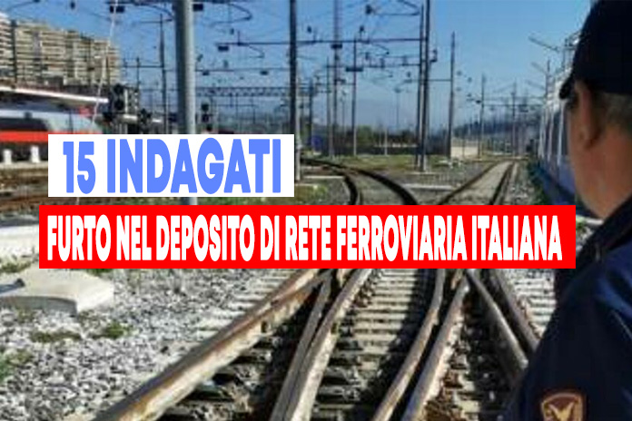 Furti alle Ferrovie Italiane, 15 indagati: ci sono 4 dipendenti infedeli