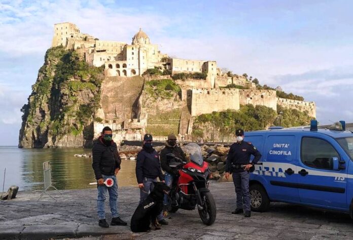 Isola d’Ischia. Controlli anti assembramento e un denunciato per droga