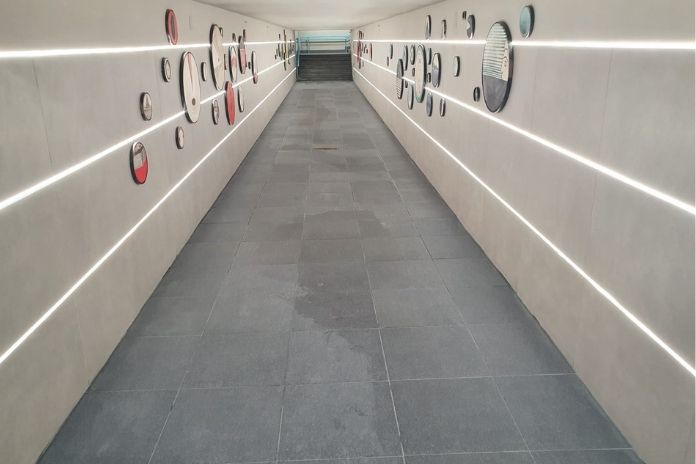 Nocera Inferiore. Aperto il rinnovato sottopasso pedonale di via Martinez Y Cabrera