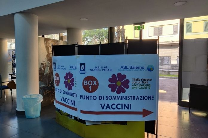 Pagani. Iniziate stamattina le vaccinazioni agli over 70