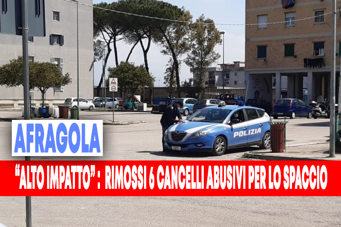 Afragola. Alto impatto a corso Meridionale e nel Rione Speranza