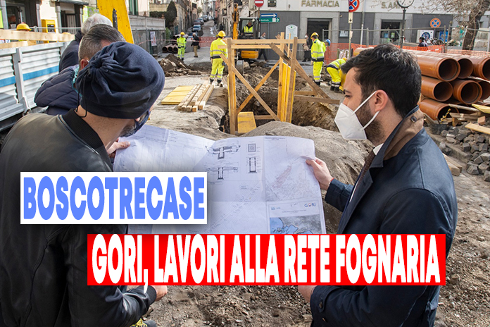Boscotrecase. Nuova rete fognaria in via Carlo Alberto ed in altri punti della città