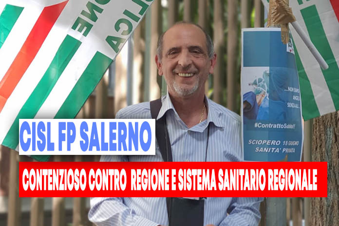 La denuncia di CISL FP Salerno a De Luca e Postiglione: la nota di Antonacchio