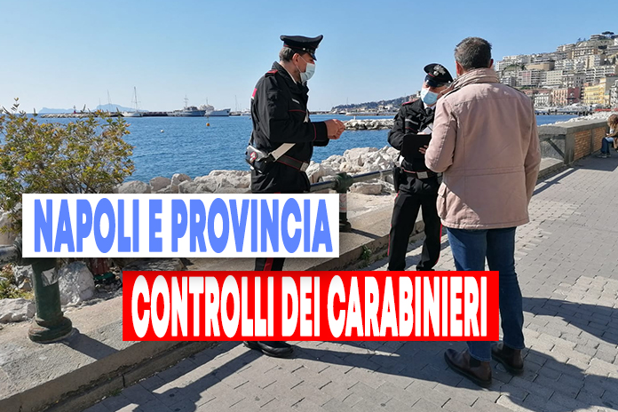 Controlli dei Carabinieri in costiera. 4 persone denunciate, 8 quelle sanzionate per violazioni covid