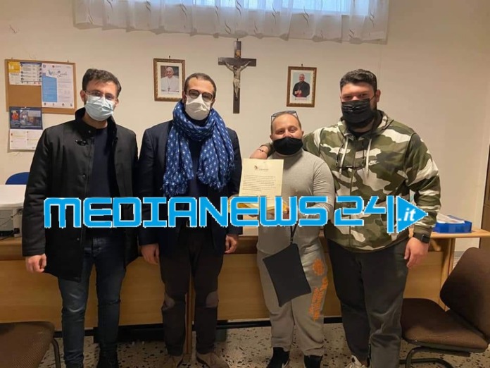 Pagani – l’Associazione Il Convivio – dona 10 kg di tagliolini alla mensa di Tommaso Maria Fusco e alla chiesa di Barbazzano
