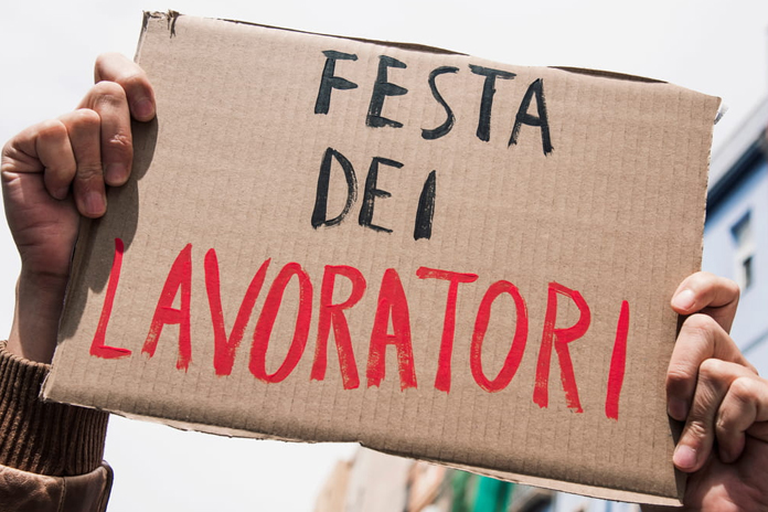 Cgil, Cisl e Uil celebrano la festa dei lavoratori in provincia di Salerno rispettando le norma anti-contagio