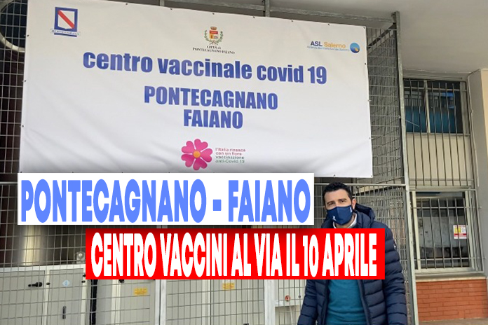 Pontecagnano Faiano. 10 aprile apertura ufficiale del centro vaccinale