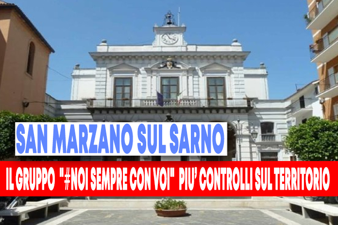Sos sicurezza a San Marzano sul Sarno