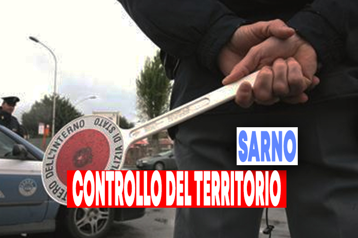 Sarno. Controlli della Polizia di Stato nel fine settimana
